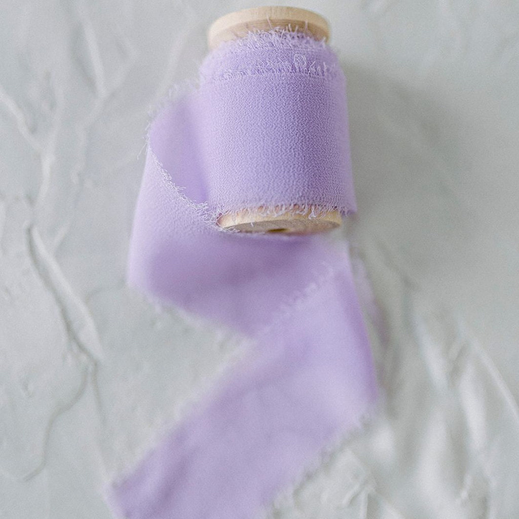 Lavender Silk Chiffon Styling Ribbon – Lovely Ring Boxes